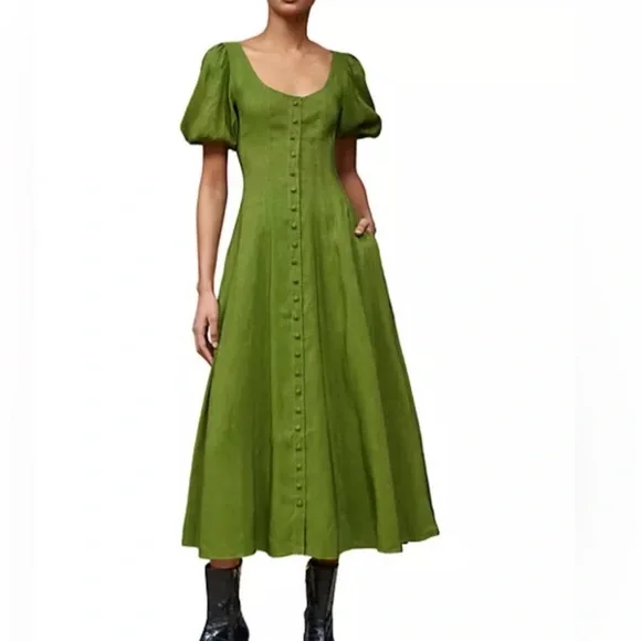 NWT La Ligne Francesca Dress Size M - Picture 1 of 13